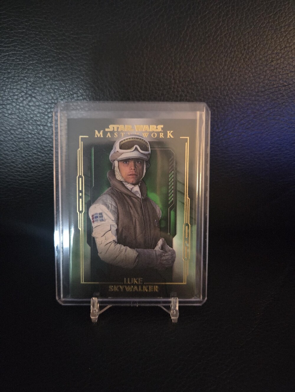 2020 Star Wars Masterwork Luke Skywalker Parallel Trading Card #18/99